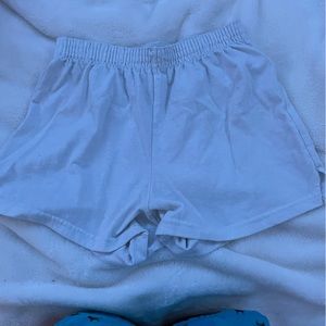 White Soffee Shorts